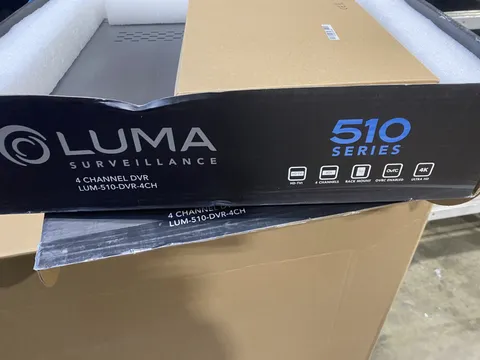 Luma LUM-510-NVR-4CH 1TB 4 Channel Network Video Recorder - Mint!