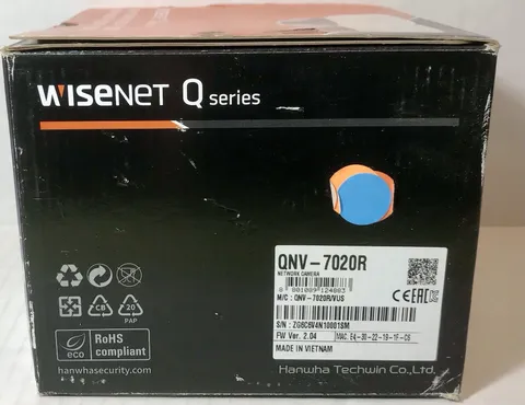 Hanwha Wisenet QNV-7020R 4MP IR Outdoor IP Dome Camera New Open Box PoE Vandal