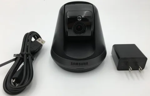 EXCELLENT - Samsung SmartCam (SNH-V6410PN) 1080p HD Wi-Fi Home Security Camera