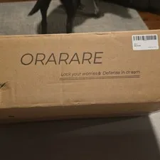 ORARARE Home Security Safe Lock Box, Black