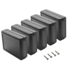LeMotech 5 Pieces ABS Plastic Electrical Project Case 3.5" x 2.8" x 1.1"(5pc)