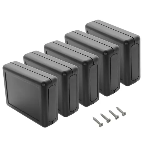 LeMotech 5 Pieces ABS Plastic Electrical Project Case 3.5" x 2.8" x 1.1"(5pc)