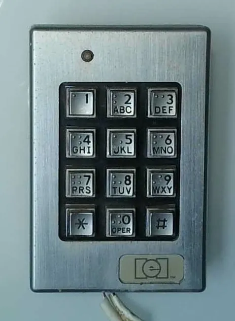 IEI Door-Gard IE-212SE Outdoor Keypad (NO BACK COVER)