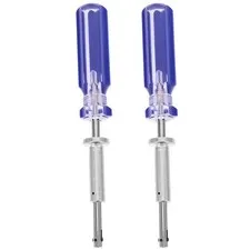 2 Pcs TV Tool Locking Cable Terminator Power Supply Tester 7 Inch