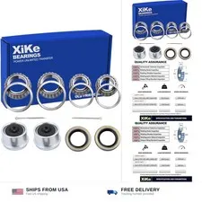 XiKe 3500 Lbs Trailer Bearings Kit L68149 L68111 & L44649 L44610, 2 Sets | Fi...