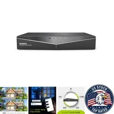 5MP 8-Channel Smart DVR Security System with AI Motion Detection & Remote Access