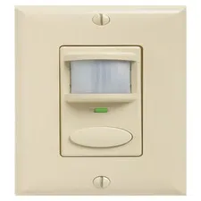 SENSOR SWITCH WSD-VN-I WALL SWITCH SENSOR PIR WITH VANDAL RESISTANT, IVORY