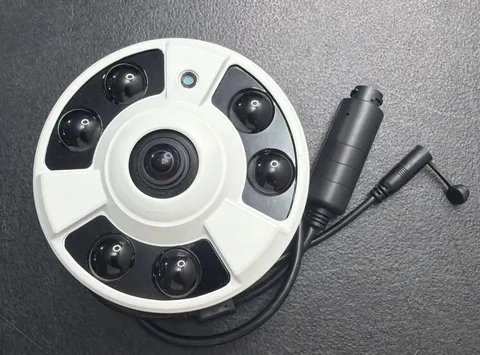 4MP Fisheye Wide Angle Dome Camera IR Night Vision Indoor Outdoor Wired AHD CCTV