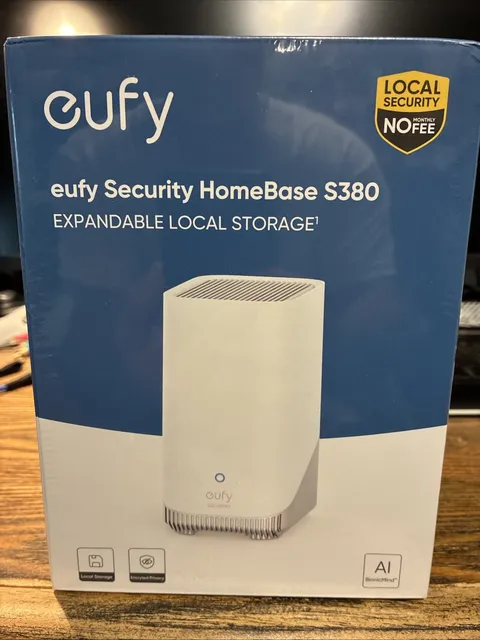 Eufy Security Homebase S380- Expandable Local Storage
