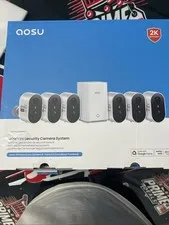 aosu Outdoor Security Cameras Wireless Home Surveillance 6 Pack