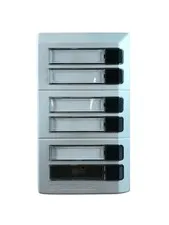 Bticino sm406 310160 Line 1000 6 Button Pushbutton