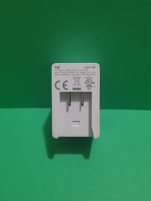 Logitech Circle 2 Power Plug And Adapter Model AD2063M22