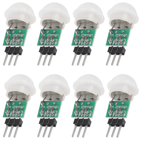 8pcs AM312 Sensor Mini Sensor Module Pyroelectric Infrared Motion Automatic D...