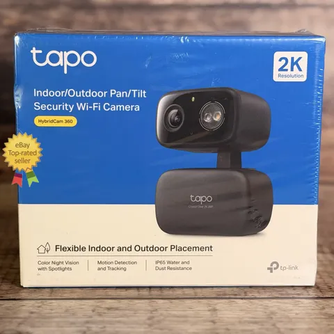 NEW TP-Link Tapo C217 2K Pan Tilt Security Color Camera Indoor Outdoor ⚠️SEALED
