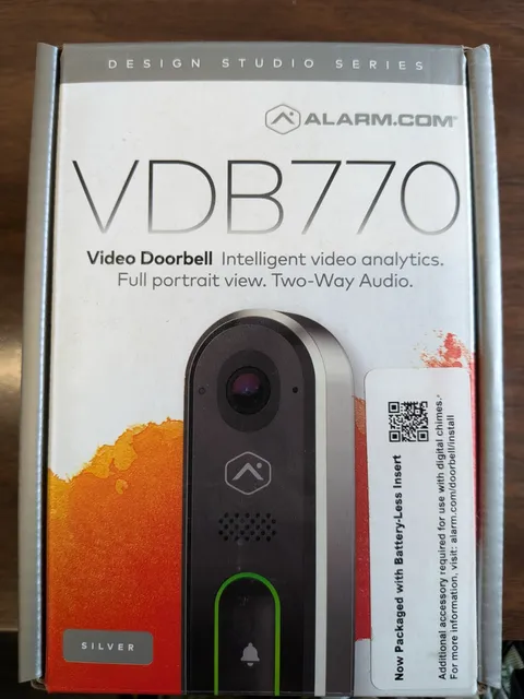 ADC-VDB770-S Design Studio Series Touchless Video Doorbell Camera