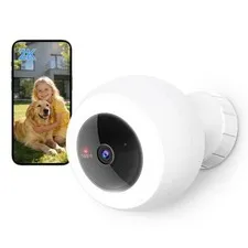 B310 Wireless Outdoor Security Camera with 600lm Spotlight, 12600mAh Battery-...