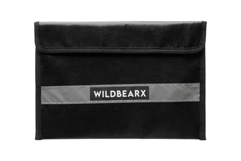 Fireproof and Waterproof Document Bag – 11" x 7.5" Fire Resistant Safe Storag...