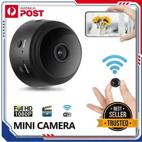 Mini Wifi Wireless IP Camera 1080P HD Security Cam Monitor AU