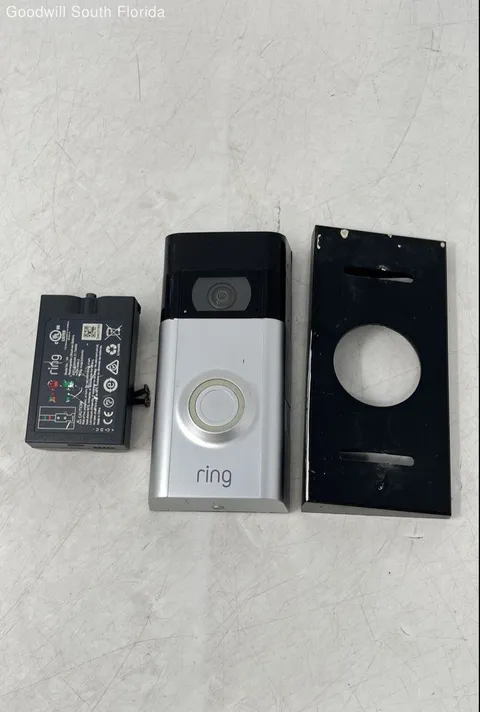 Ring Video Doorbell 3 Black 1080p HD Infrared Night Vision Home Monitoring