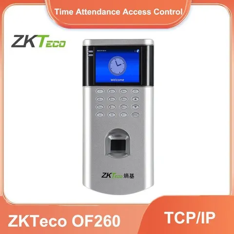 ZKTeco OF260 Fingerprint Time and Attendance Machine Card Employee Time Clock
