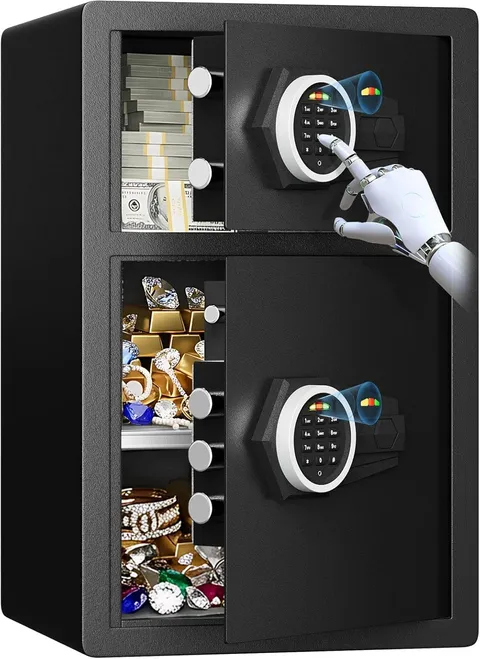 5.0 Cubic Extra Large Home Safe Box, Digital Home Safe Box with Adjustable Shelf