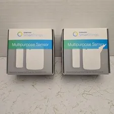 Samsung SmartThings Multipurpose Sensor  2-pack) Open Box Unused.