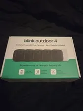 Brand New Blink Outdoor 4 Wireless Battery Outdoor HD Camera System 5-Cam Black