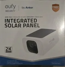 Eufy Security Camera S230  Solar-Powered, Wireless Outdoor  Camera N.O.S. #406