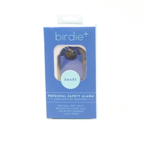 She's Birdie+ 4 Personal Safety Alarm w/ Loud Siren Location Sharing Indigo Blue