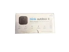 Blink Outdoor 4 Battery Powered Smart Security Camera 1 Camera System Open Box
