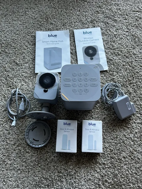 Blue By Adt Smart Home Hub & Wireless Camera Set