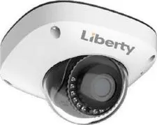 Liberty AI 8MP IP  2.8mm, True WDR, 45’ IR, PoE Outdoor Wedge Camera-#L3IP8WS