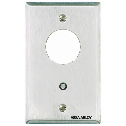SECURITRON MKA Mortise Keyswitch,Door Switch,Metal 49AV60