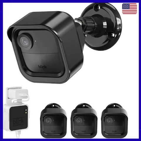 3 Pack All New Blink Outdoor & Indoor Wireless Home Security Camera System Mount
