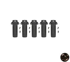 Vbestlife Radio Belt Clip 5pcs Portable Transceiver Belt Clamp Holder