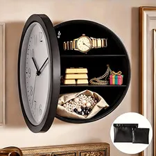 Multifunctional Concealed Coin Safe. Wall-Mounted Security Vault. Ideal for Use 