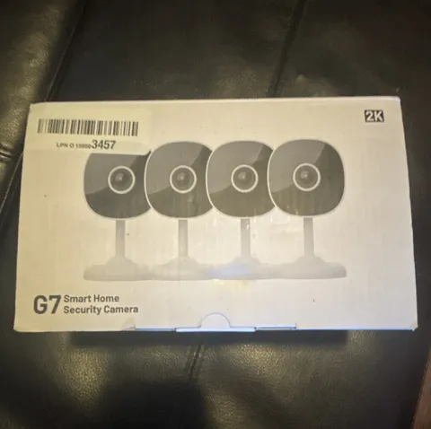 Galayou G7 2K Indoor Wi-Fi Smart Security Camera 4-Pack Alexa/Google