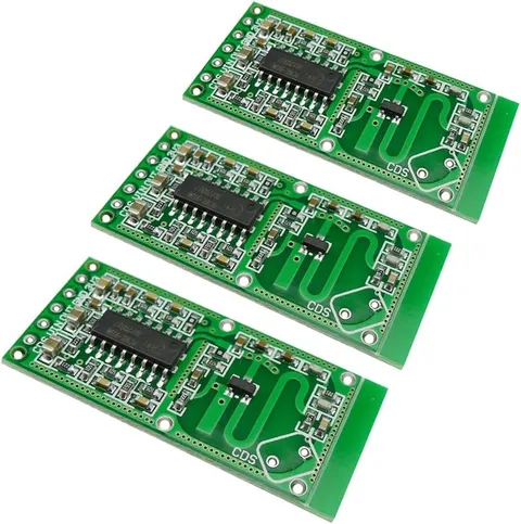 3PCS High-Sensitivity RCWL-0516 Microwave Radar Motion Detection Sensor Module