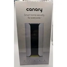 New Canary Indoor WHITE Home Security Camera 24/7 Monitor Pets Climate & Motion