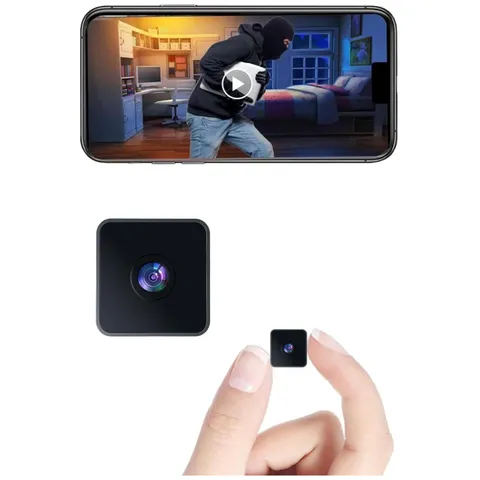 HD Mini Camera Wireless Surveillance Cam - iOS & Android App