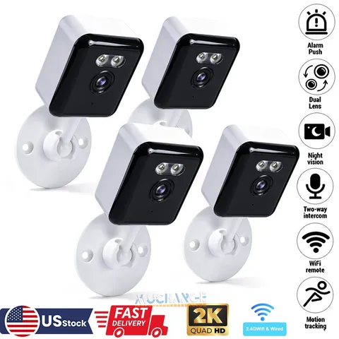 LOTS Wireless WiFi Security Camera System Indoor Two-way Audio 5G Real Time View