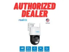 Reolink 4K 8MP Dual-lens Auto-Zoom Tracking Dual View 4G PTZ Security Camera