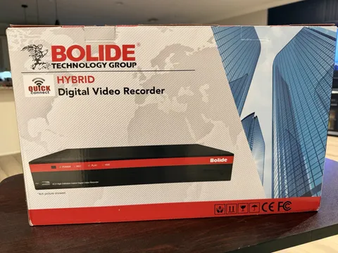 Bolide SVR9508H/NDAA 8-Channel Hybrid DVR H.265 HDMI/VGA/USB/Audible Alert