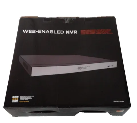 OpenEye OE-MEX0802 8-Port Cloud-Managed Appliance with Built-in PoE, Linux, 2TB