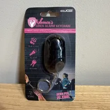Personal Emergency Siren Alarm Keychain 130 Db Loud Siren New