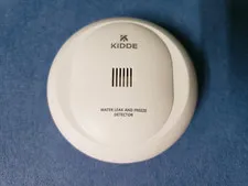 Kidde 60WLDR-W Wi-Fi Water Leak and Freeze Detector, White, Battery Powered
