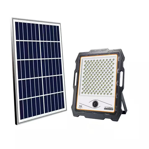 Solar Powered Outdoor 1080P Home Security Wi-Fi IP Camera with 400-Watt Motion R