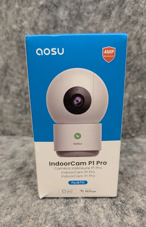 Aosu Indoor Cam P1 Pro  4MP Indoor Security Camera new indoor cam 🔥New/Sealed🔥