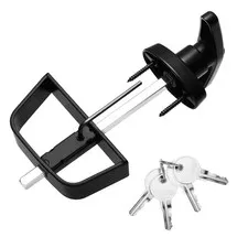 Shed Door Latch, Safe and Durable, Premium Shed Locks with 4 Keys, Widely Use...