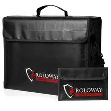 Large Fireproof Bag for Documents & Valuables